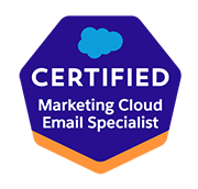 Salesforce Certified Marketing Cloud Email Specialist Badge